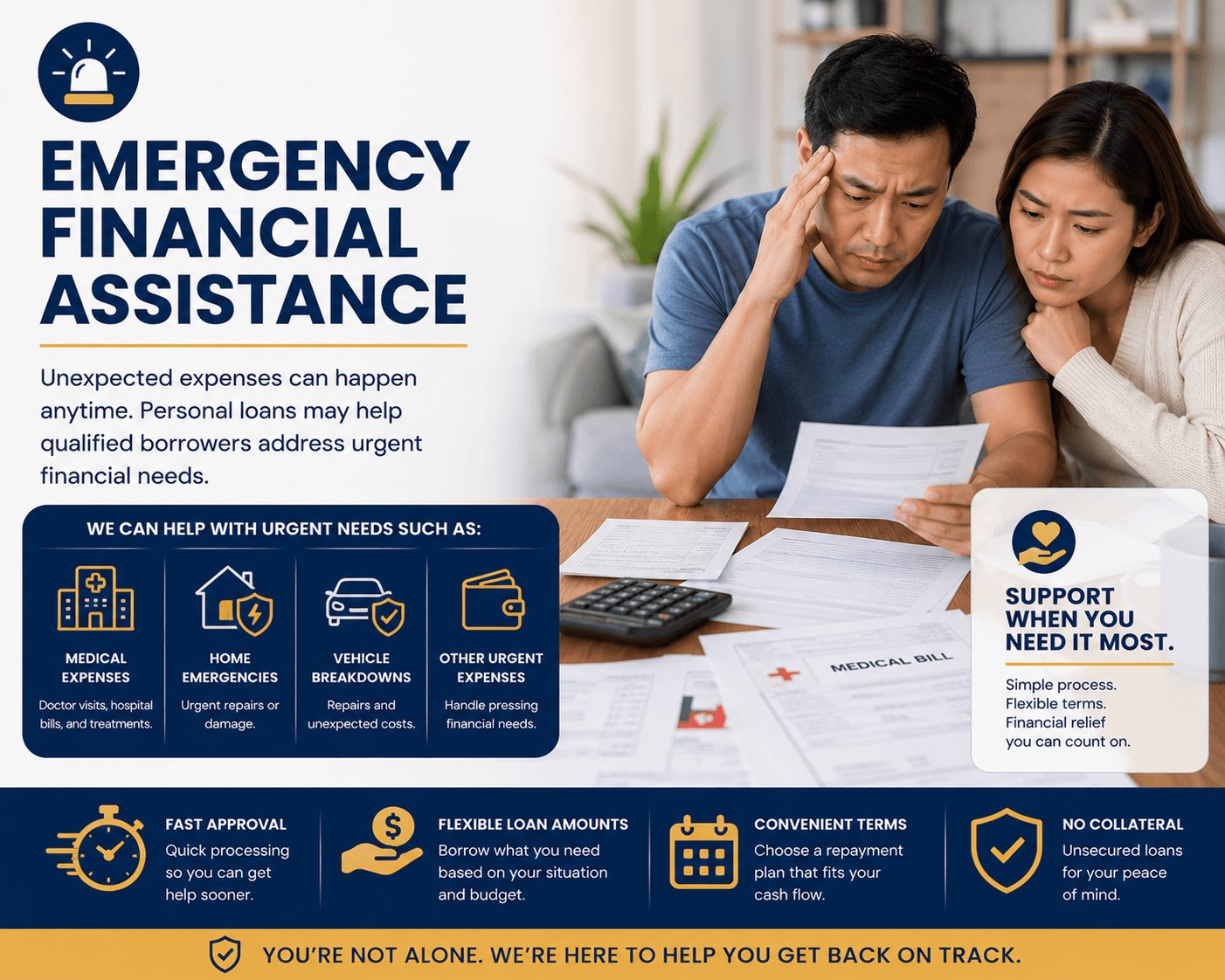 emergency financial assistance