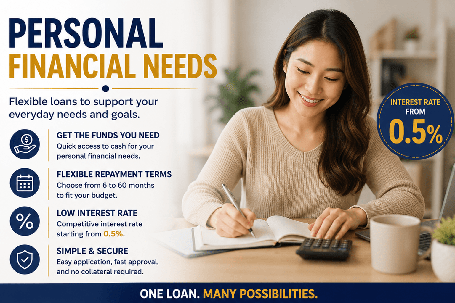 Services personal financial needs